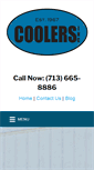 Mobile Screenshot of coolersinc.com